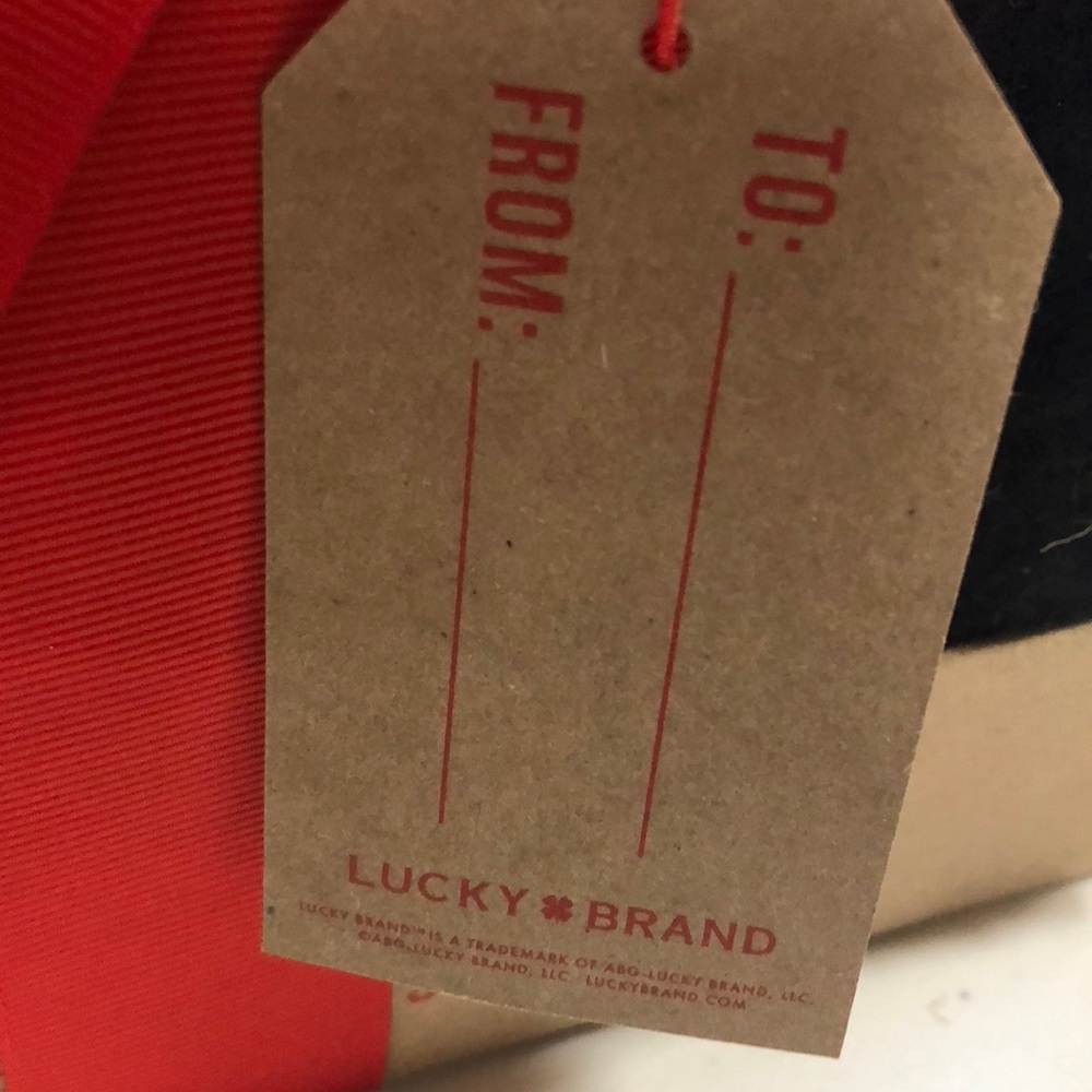 Lucky Brand Black Scarf and Hat Set - Picture 2 of 2